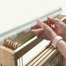 Lofty Fiber raddle installed on a Harrisville Designs weaving loom