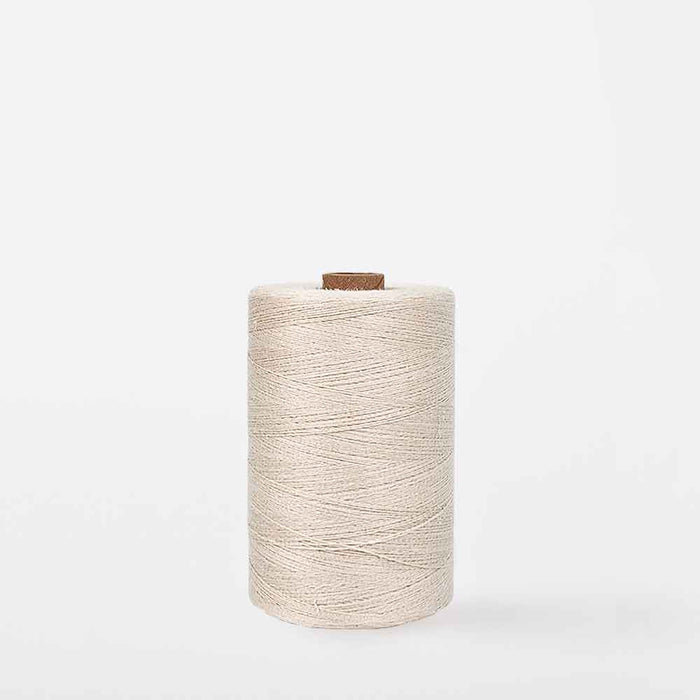 Maurice Brassard 2/8 hemp yarn cone natural weaving fiber
