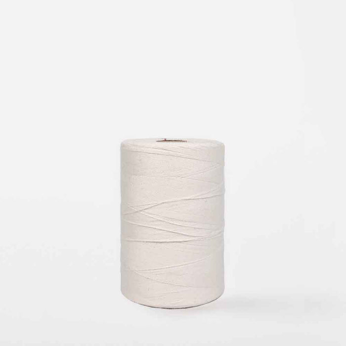 Fil chanvre et coton biologique 2 8 Maurice Brassard bobine texture naturelle tissage