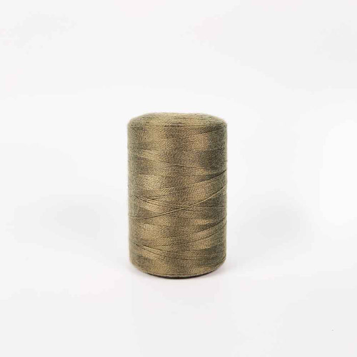 Olive Tencel yarn spool by Maurice Brassard for weaving projects