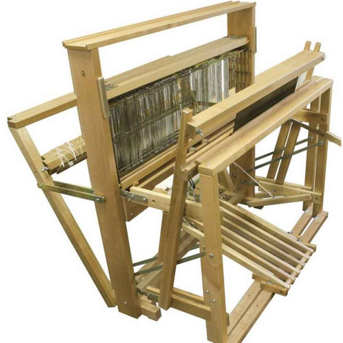 Leclerc Artisat 4-shaft floor loom – compact, sturdy maple loom, ideal for weaving at home