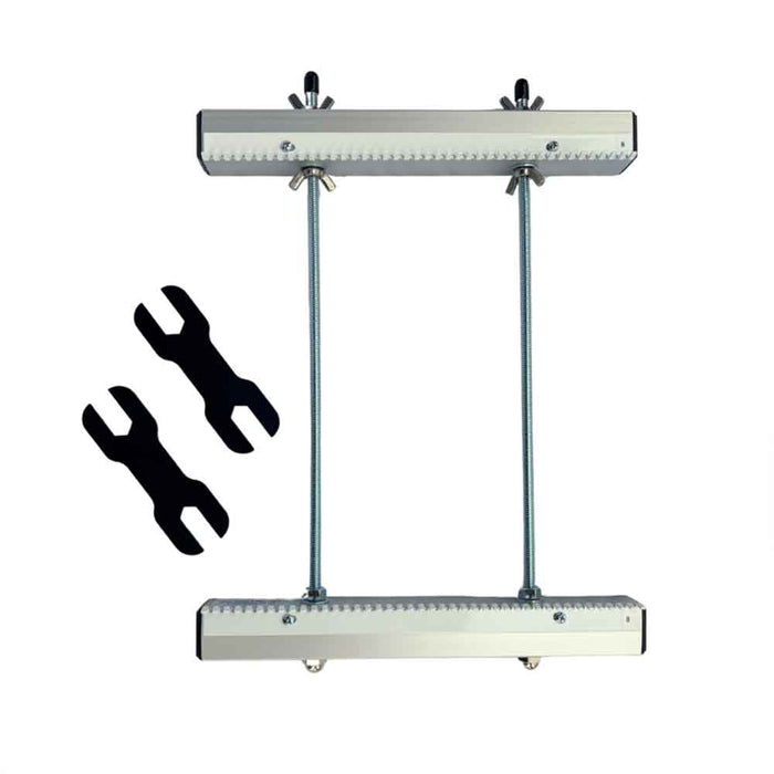 Mirrix Chloe 10 inch bead and tapestry loom with adjustable tension rods and included small assembly wrenches