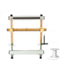 Mirrix Little Guy 12 inch loom with shedding device and Texsolv heddles