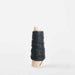Mondofil Gommina coated yarn cone in black for structured weaving and textile design