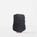 Mondofil Ischia mohair yarn cone in charcoal black mix for textured weaving