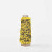 Mondofil Papiyon novelty yarn cone bright yellow color