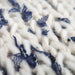 Alt text
Mondofil Papiyon yarn fiber detail blue and white airy texture