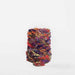 Mondofil Sesamo boucle yarn cone in Vibrant Mix for textured weaving