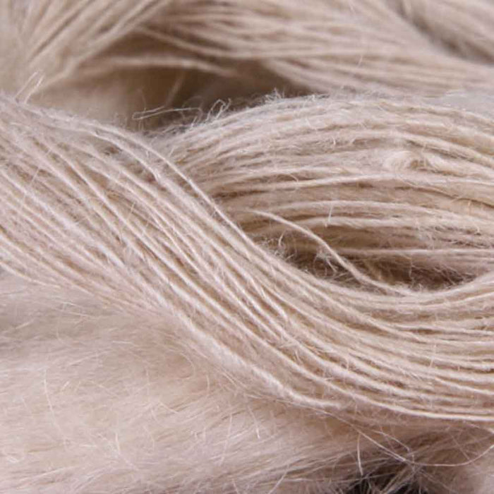 Natural flax combed top by Ashford
