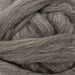 Natural grey Jacob wool top for hand spinning