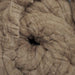Moorit Shetland wool top in natural reddish brown