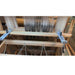 Sley Assist helping improve posture during reed sleying on a floor loom