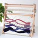 tapestry loom warp thread in use