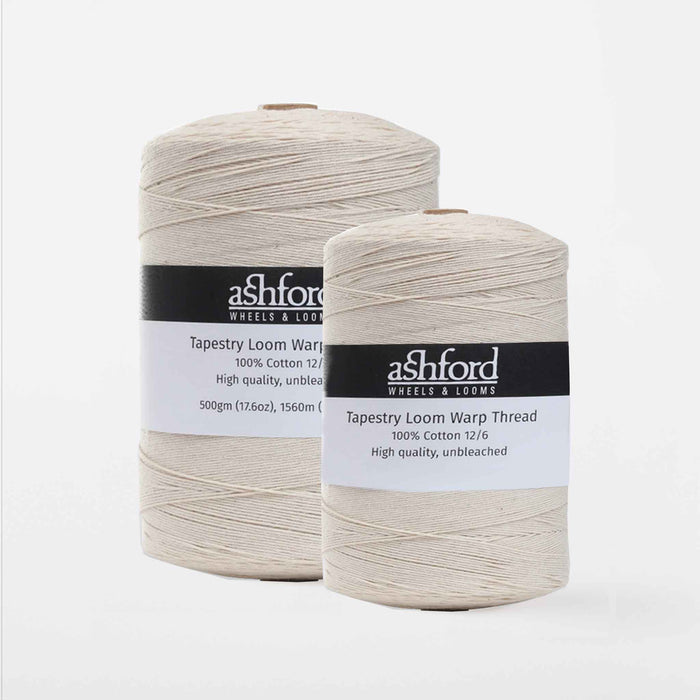 tapestry warp thread 200g and 500g comparison