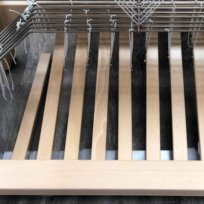 TempoTreadle II Array kit installed under the lamms of a Louët David II and III