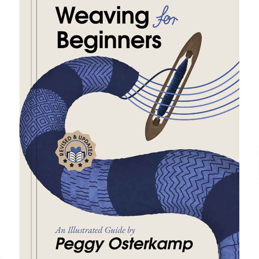 Cover of the book “Weaving for Beginners, 4th Edition” by Peggy Osterkamp, essential weaving techniques handbook
