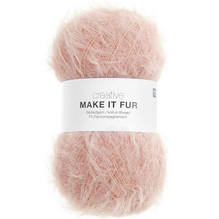 soft textured yarn for textile art - apricot colour