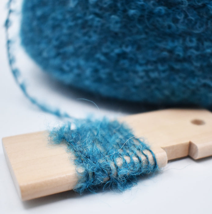 Bouclé Alpaga - weaving yarn - 1 kg