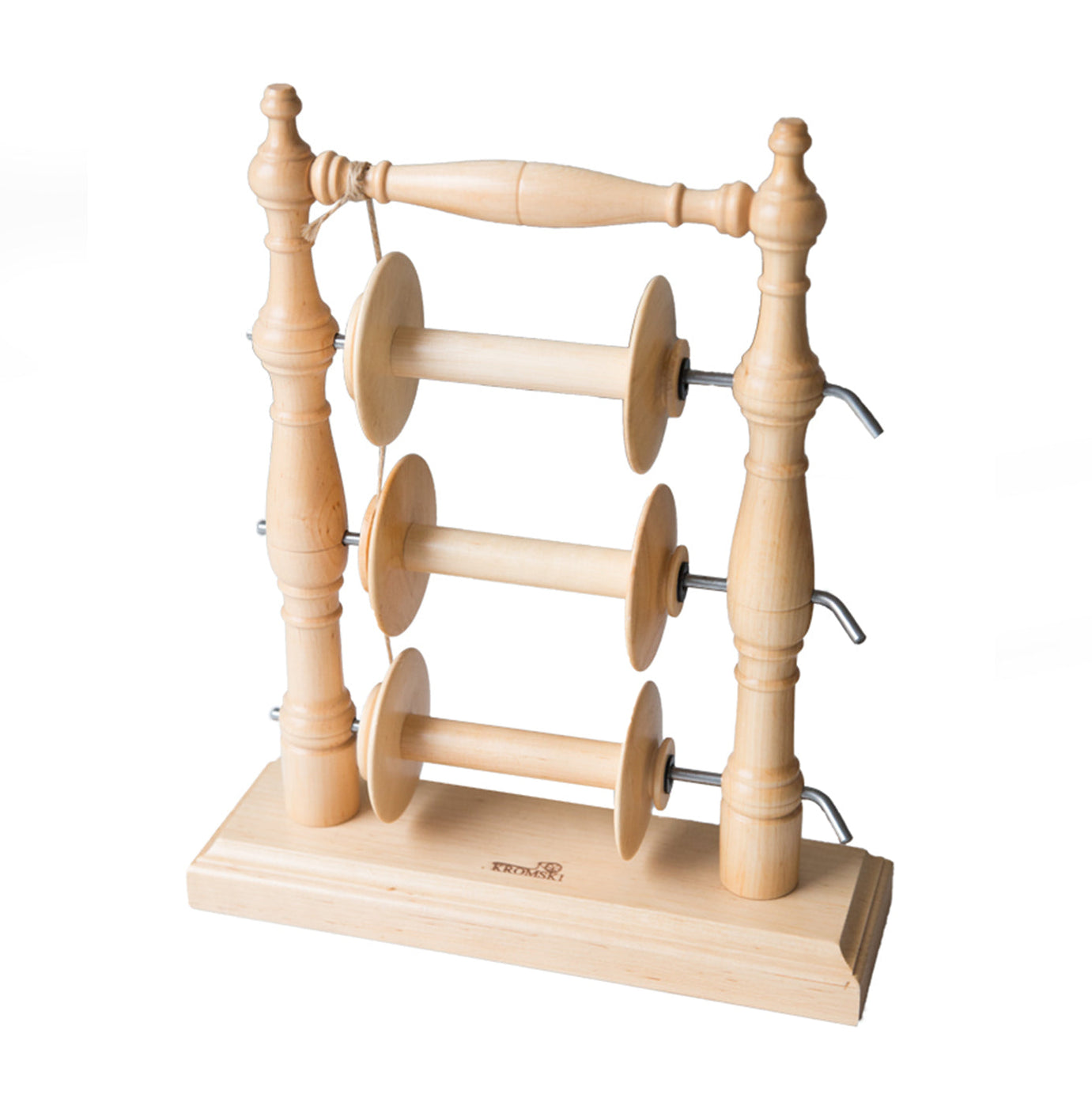 Kromski Vertical Tensioned Lazy Kate 3 Bobbin | Tisse et File