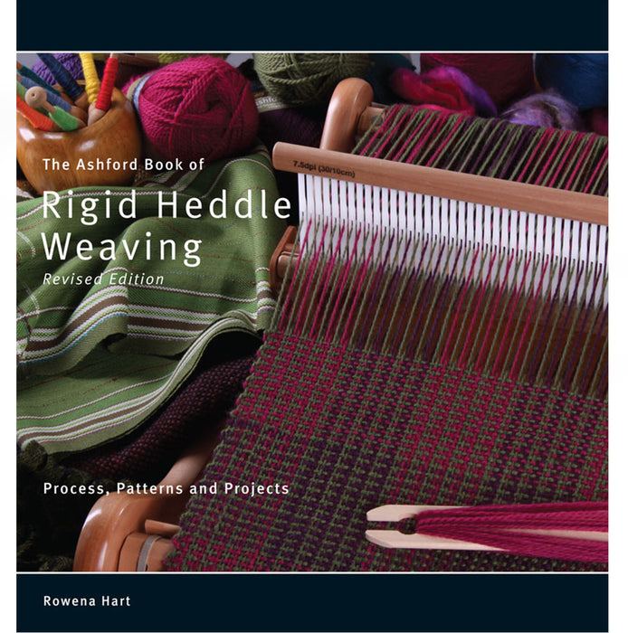 Livre : Rigid Heddle Weaving - Ashford - Édition révisée - Rowena Hart