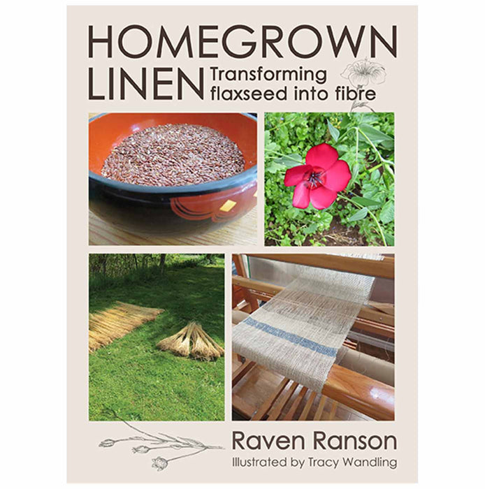 Livre : Homegrown Linen, transforming flaxseed into fiber