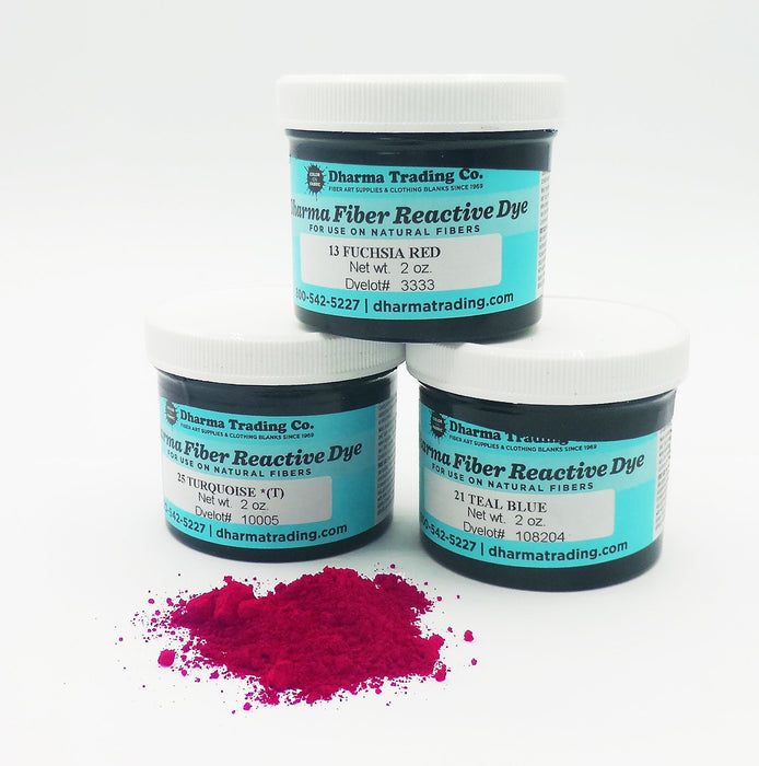 Dharma Fiber Reactive Procion Dyes - natural yarns
